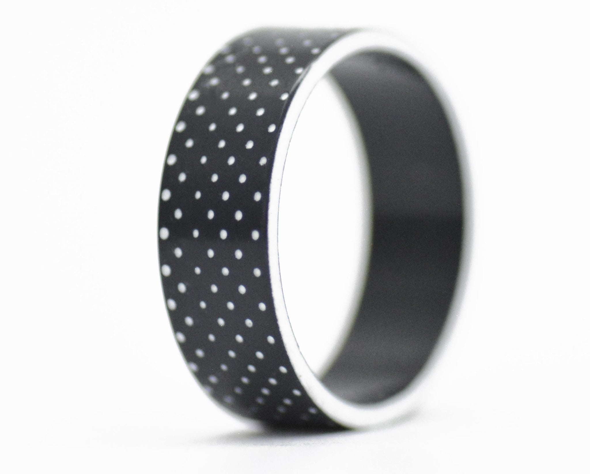 addon acetato anthracite(negro)/blanco "petit point"