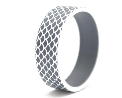 addon acetato anthracite(negro)/blanco "vagues"