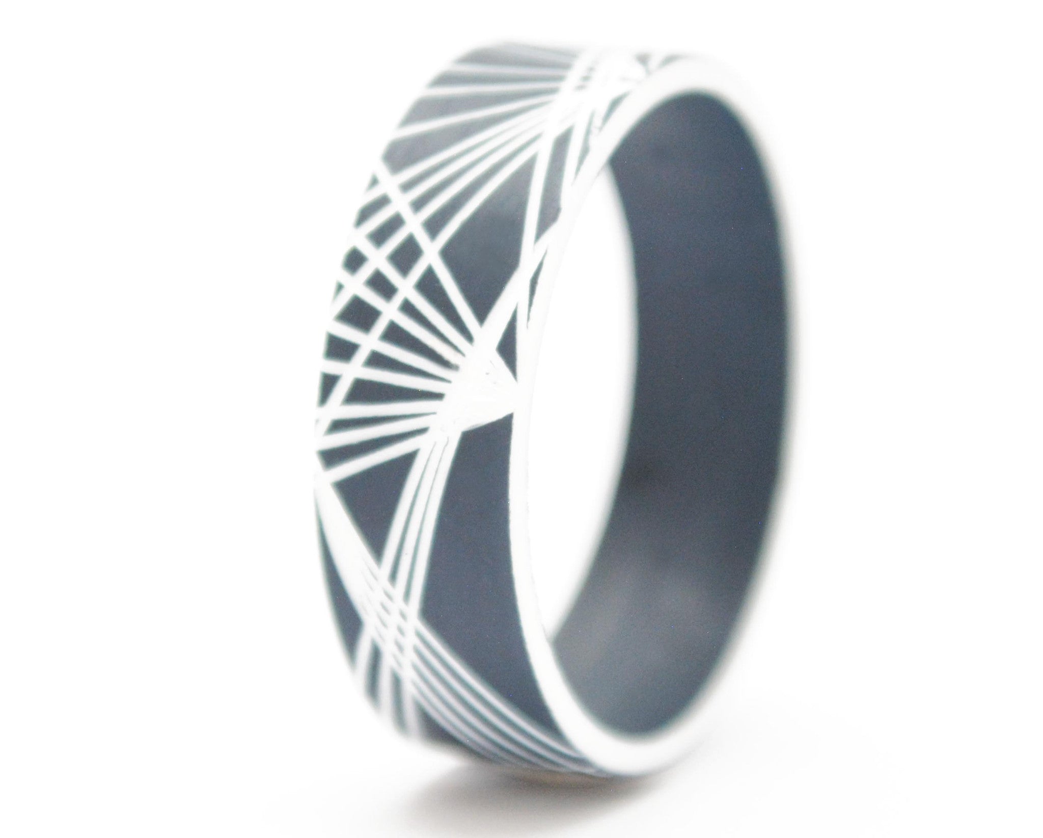 addon acetato anthracite(negro)/blanco "esquisse"