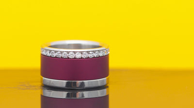 addon de alumino anodizado berenjena