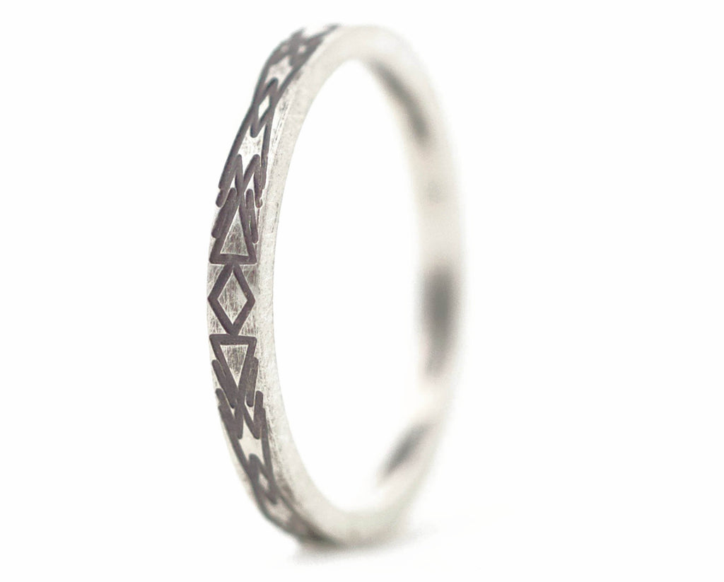 addon medium de plata Étnico Azteca
