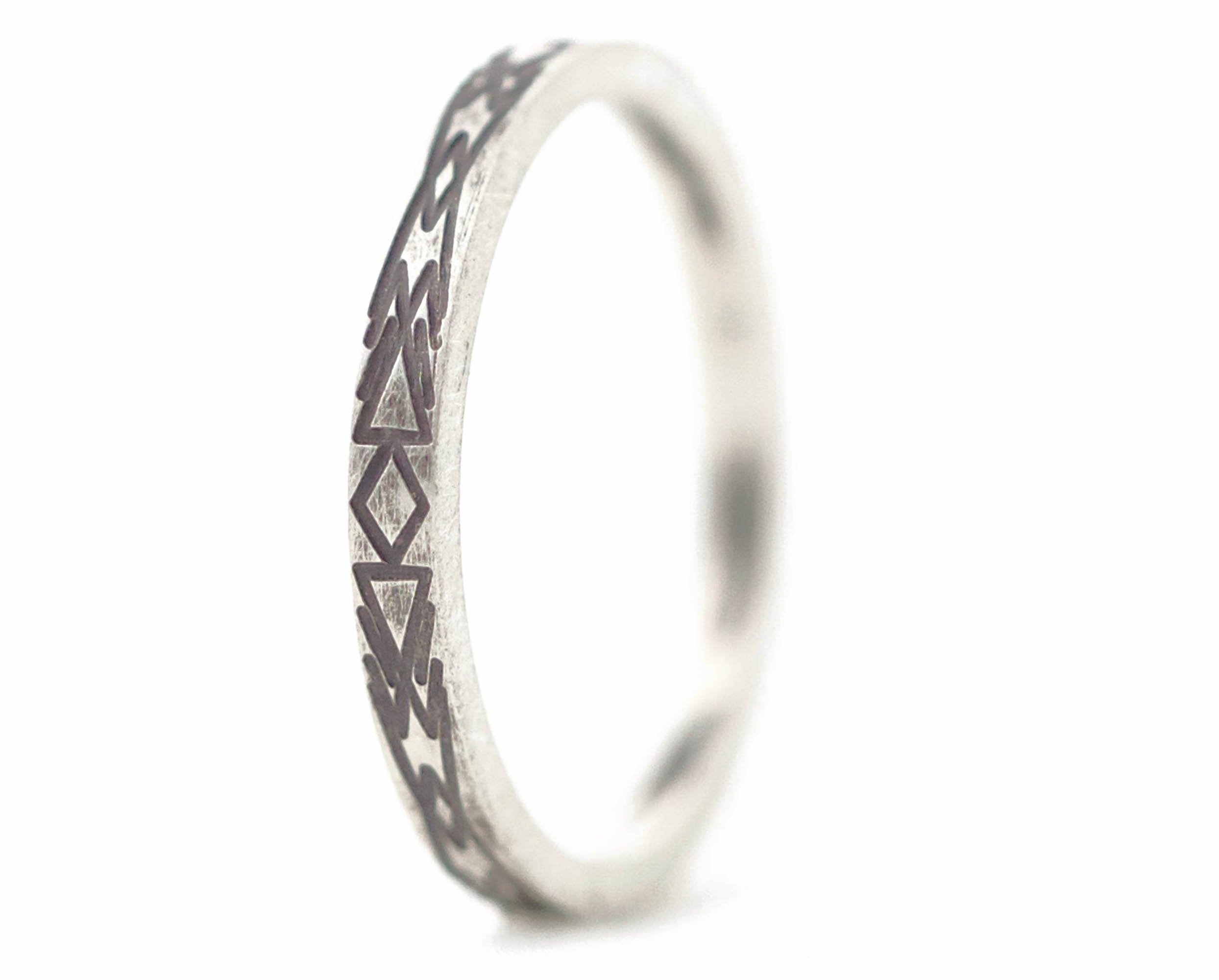 addon medium de plata Étnico Azteca