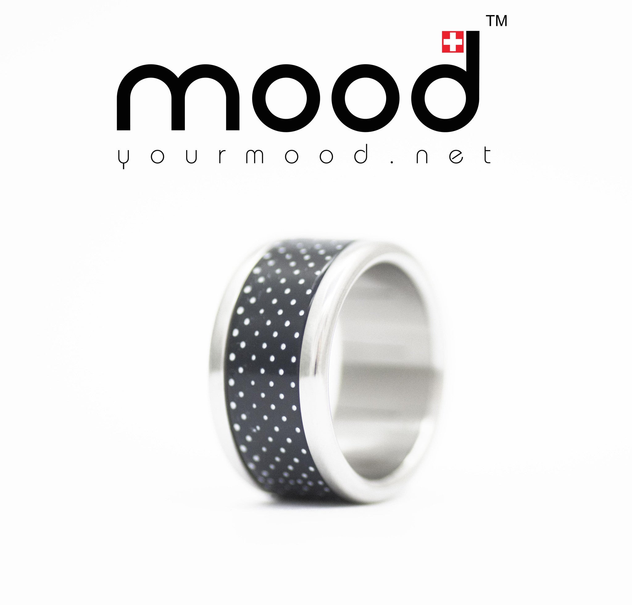 addon acetato anthracite(negro)/blanco "petit point"