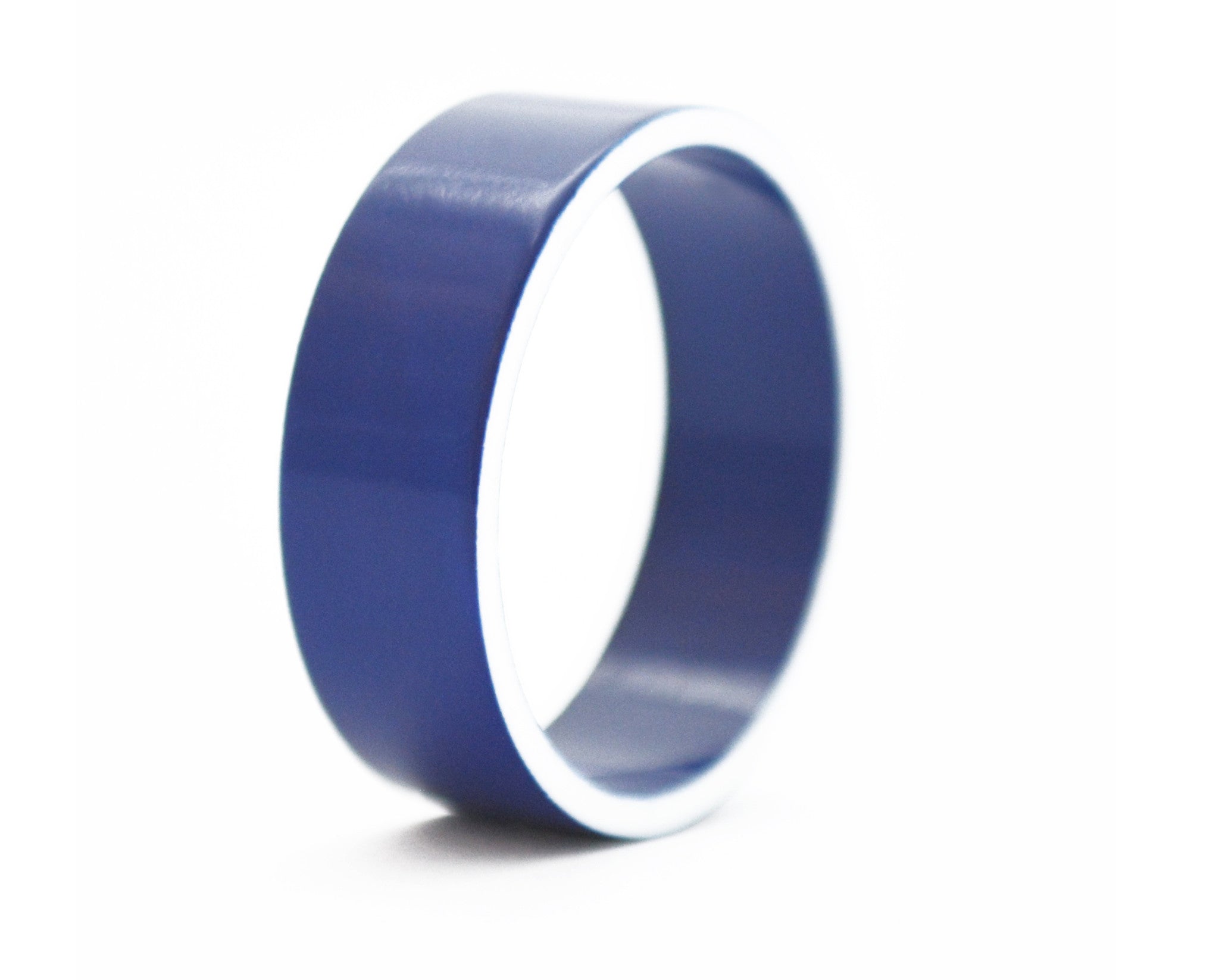 addon de acetato opaco - azul marino brillante