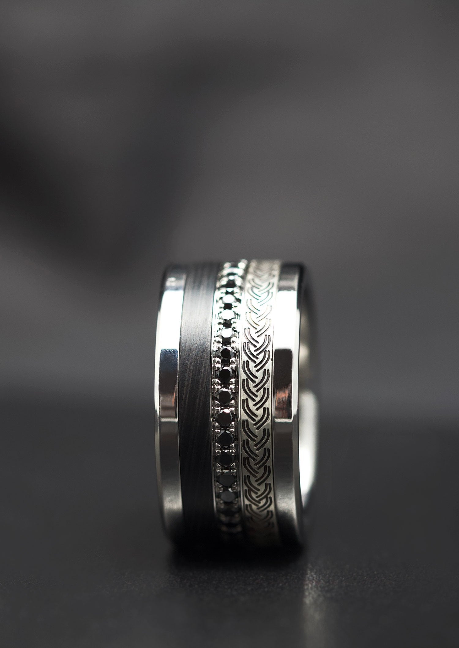 Addon medium plata "Braids"
