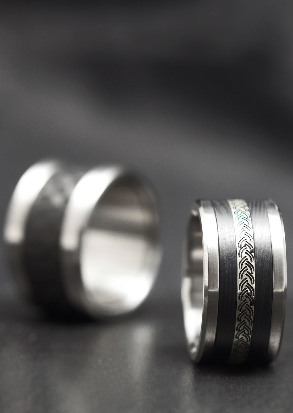 Addon medium plata "Braids"
