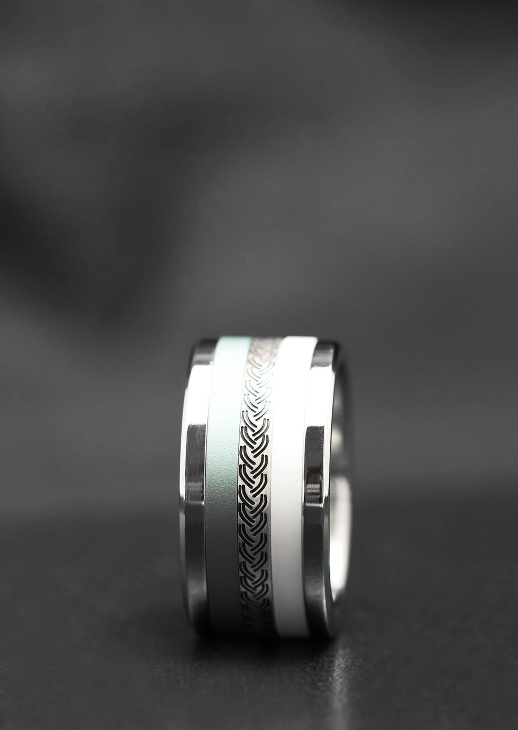 Addon medium plata "Braids"