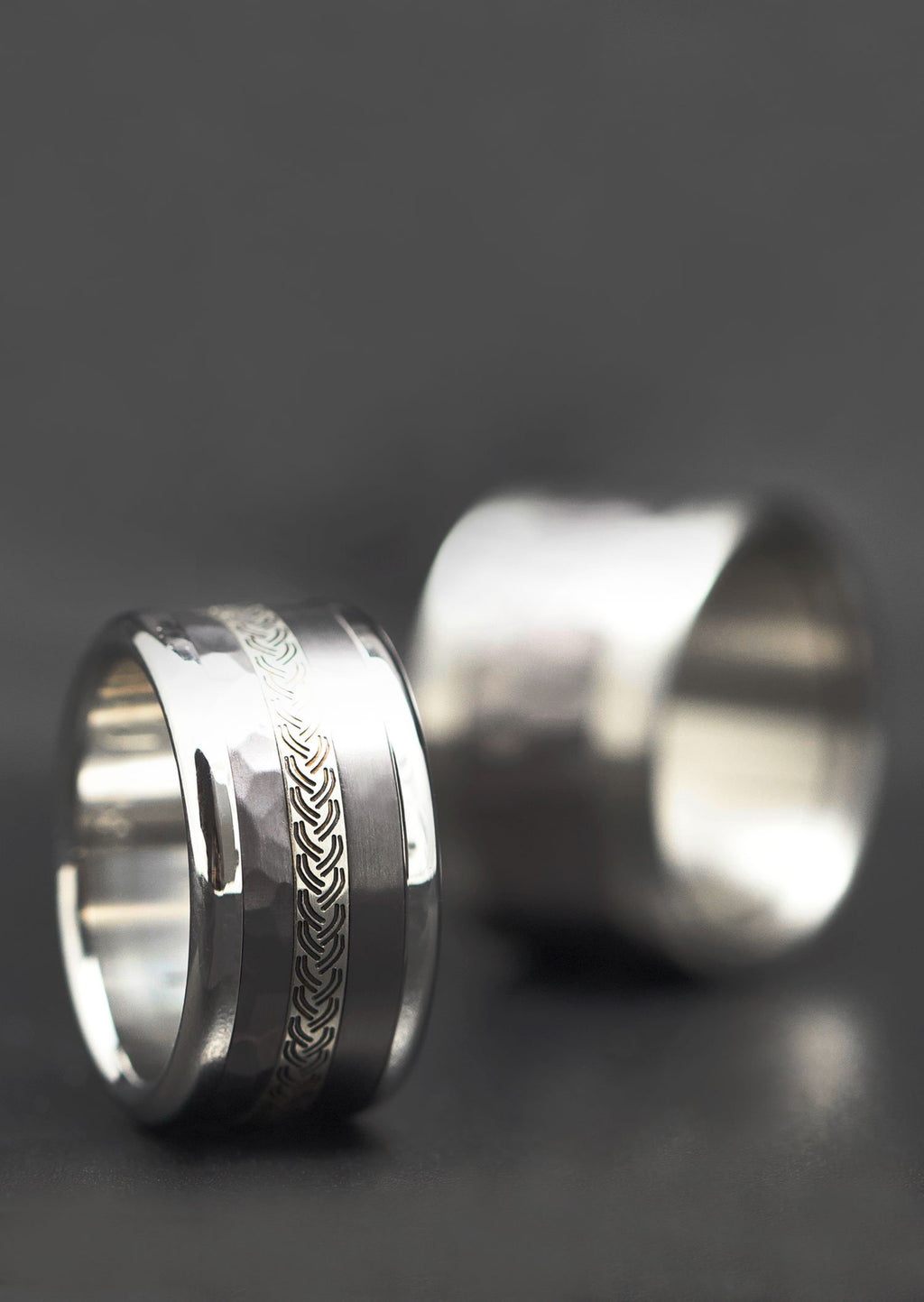 Addon medium plata "Braids"