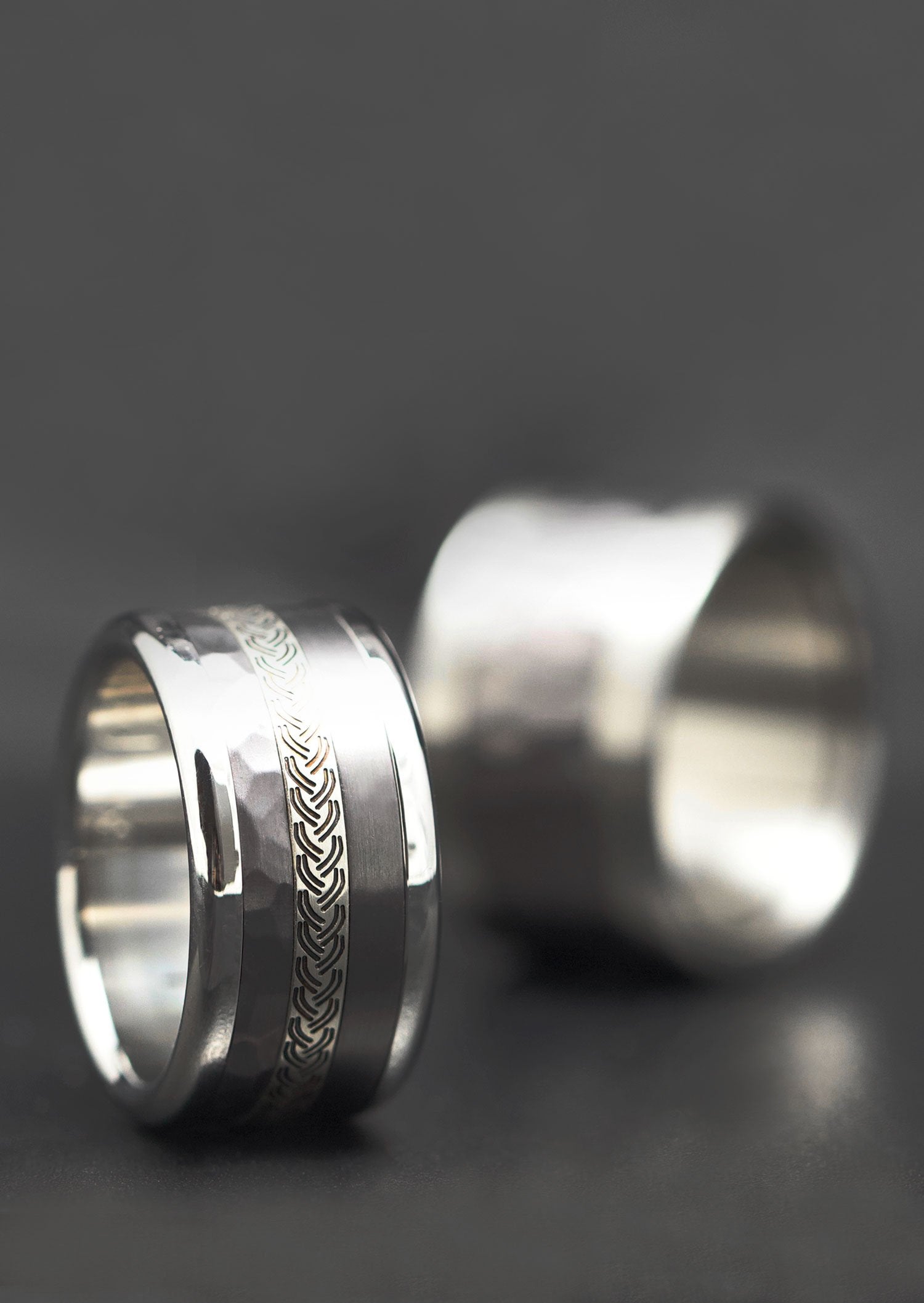 Addon medium plata "Braids"