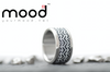 Addon acetato anthracite(negro)/blanco "Boomerang"