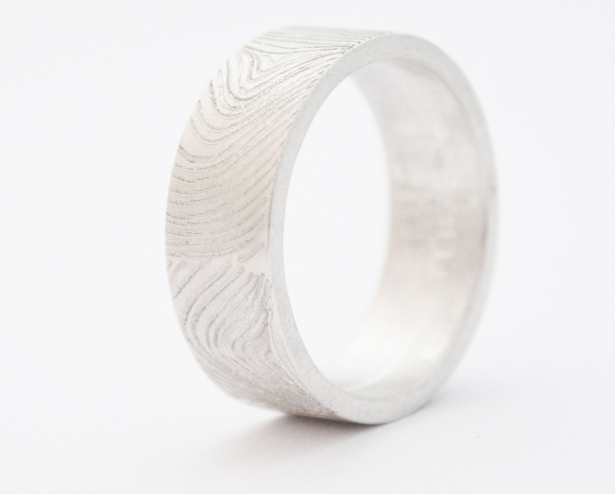 Addon de plata «full digit» para un anillo personalizable mood