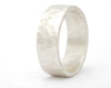Addon de plata martillada para anillo personalizable mood