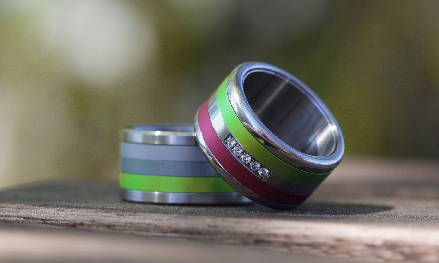 ​addon medium en aluminio anodizado verde mood