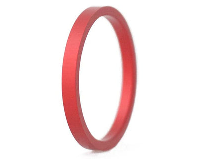 ​Addon medium de aluminio anodizado rojo