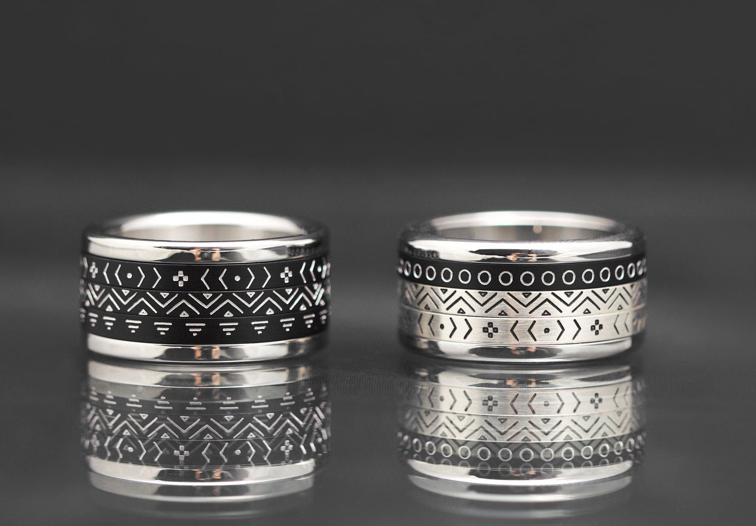 addon medium aluminio negro Inca