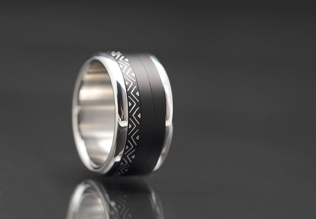addon medium aluminio negro Inca