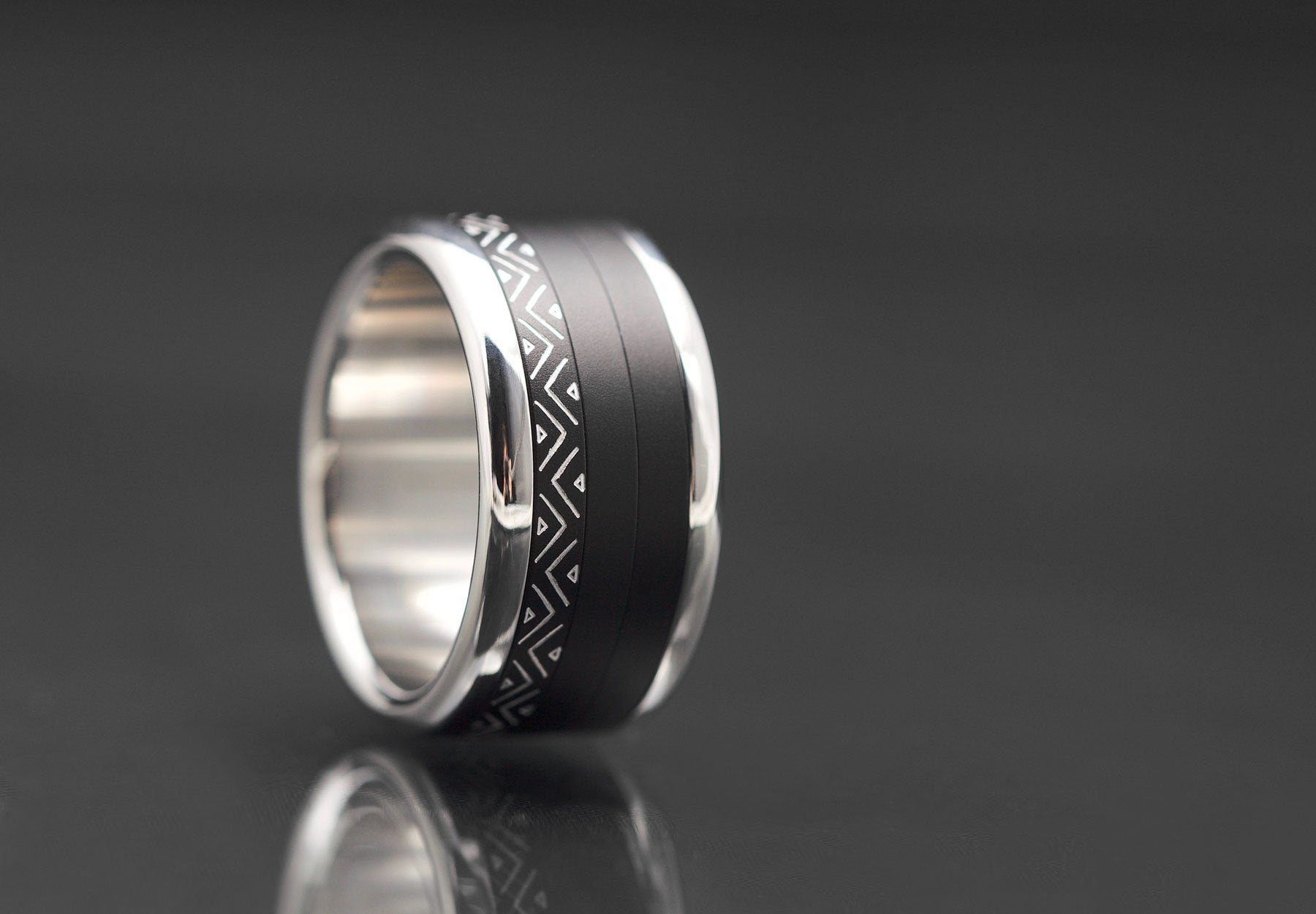 addon medium aluminio negro Inca