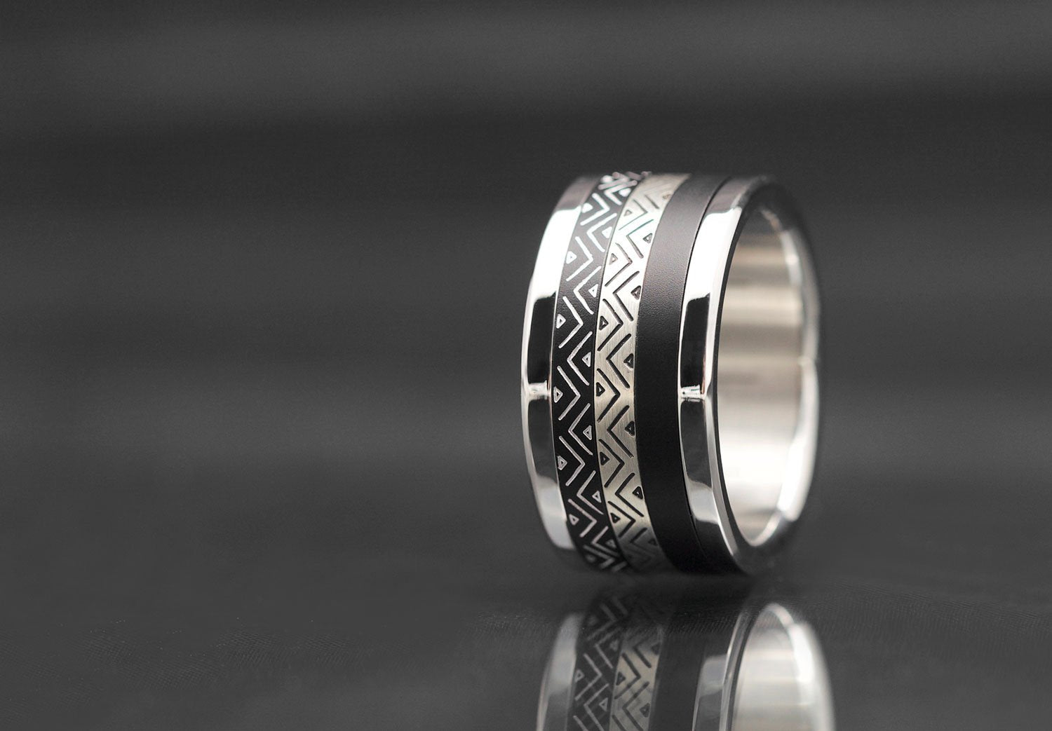 addon medium aluminio negro Inca