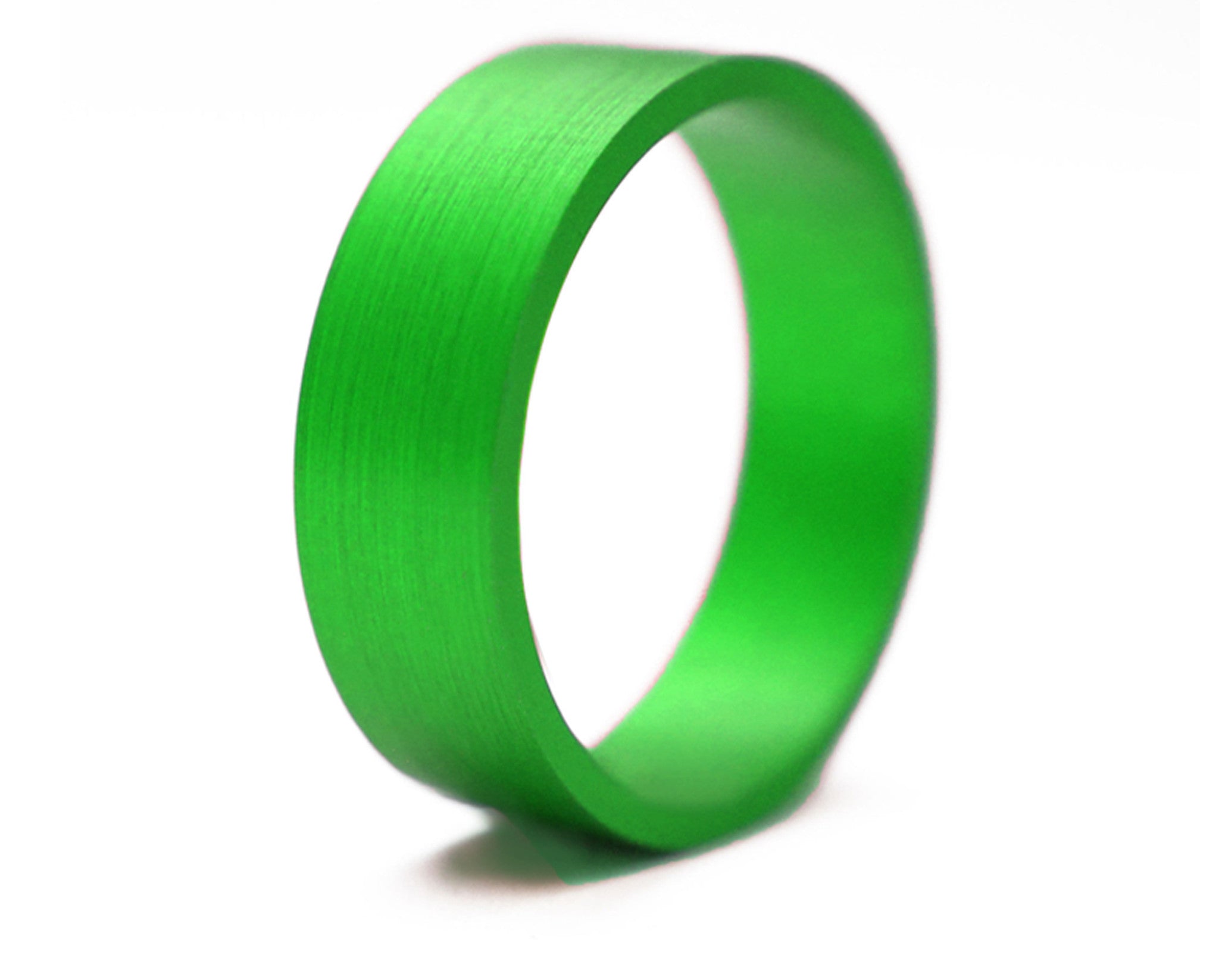 addon de aluminio anodizado verde "eléctrico"